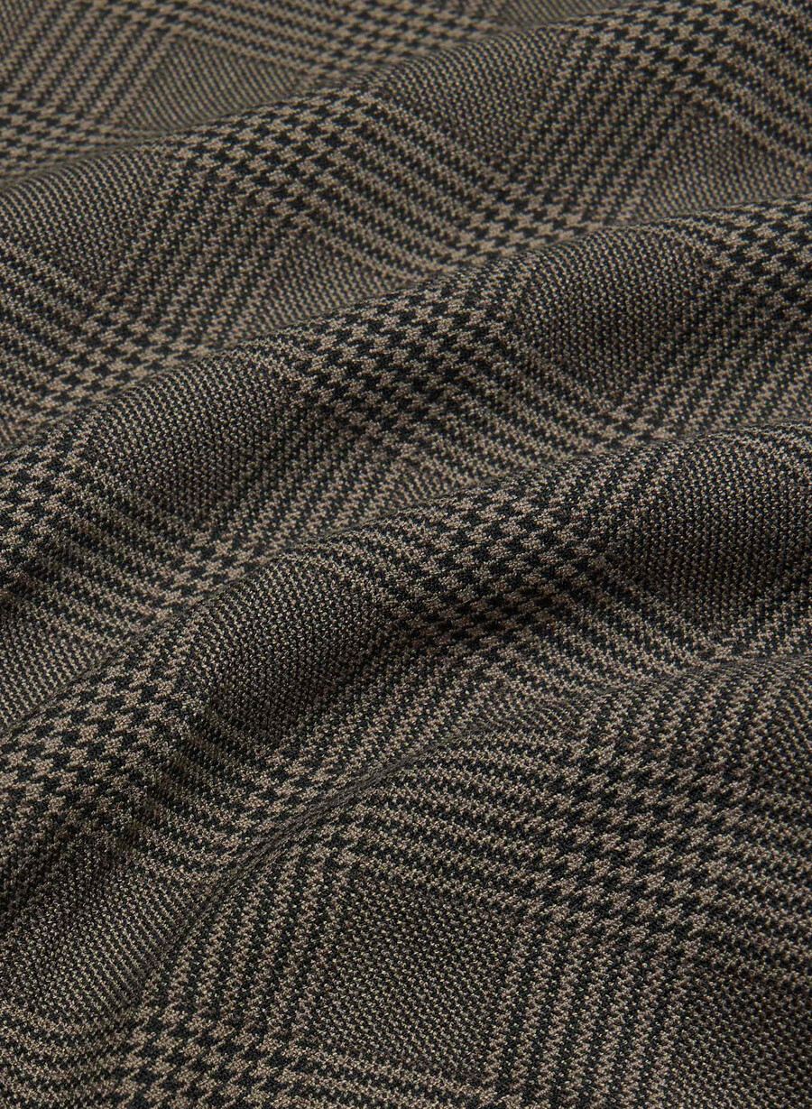 pantaloni de croitorie - twill merle chk cl tph chr