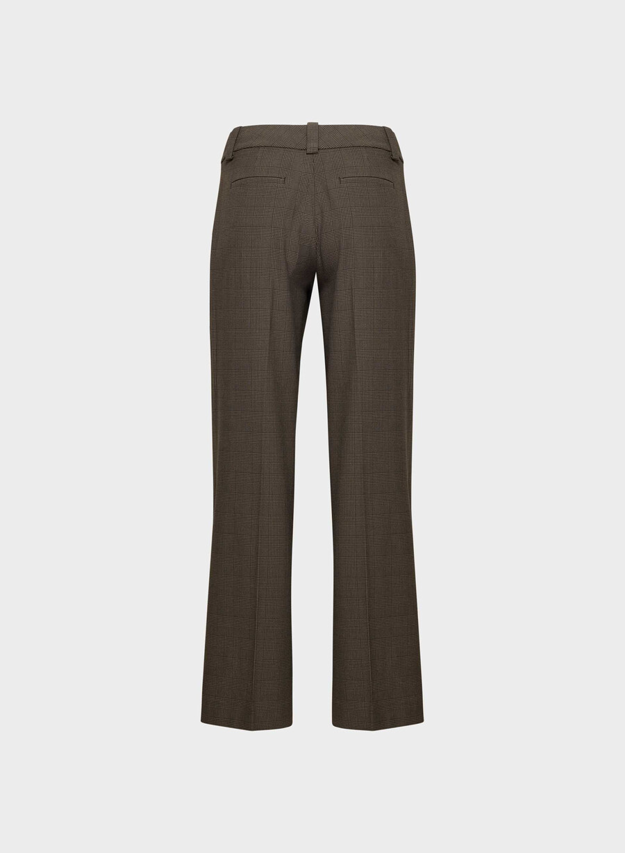 pantaloni seville - twill merle chk cl tph ch