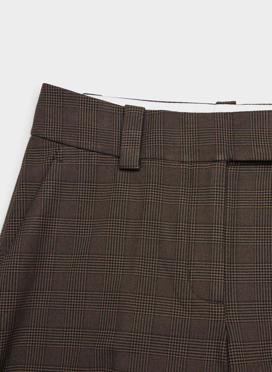 pantaloni seville - twill merle chk cl tph ch