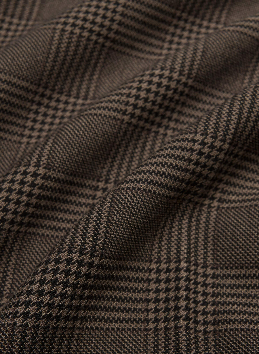 pantaloni seville - twill merle chk cl tph ch