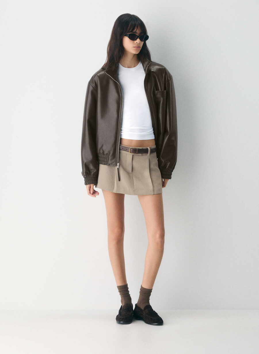 define short - crepette nomad taupe