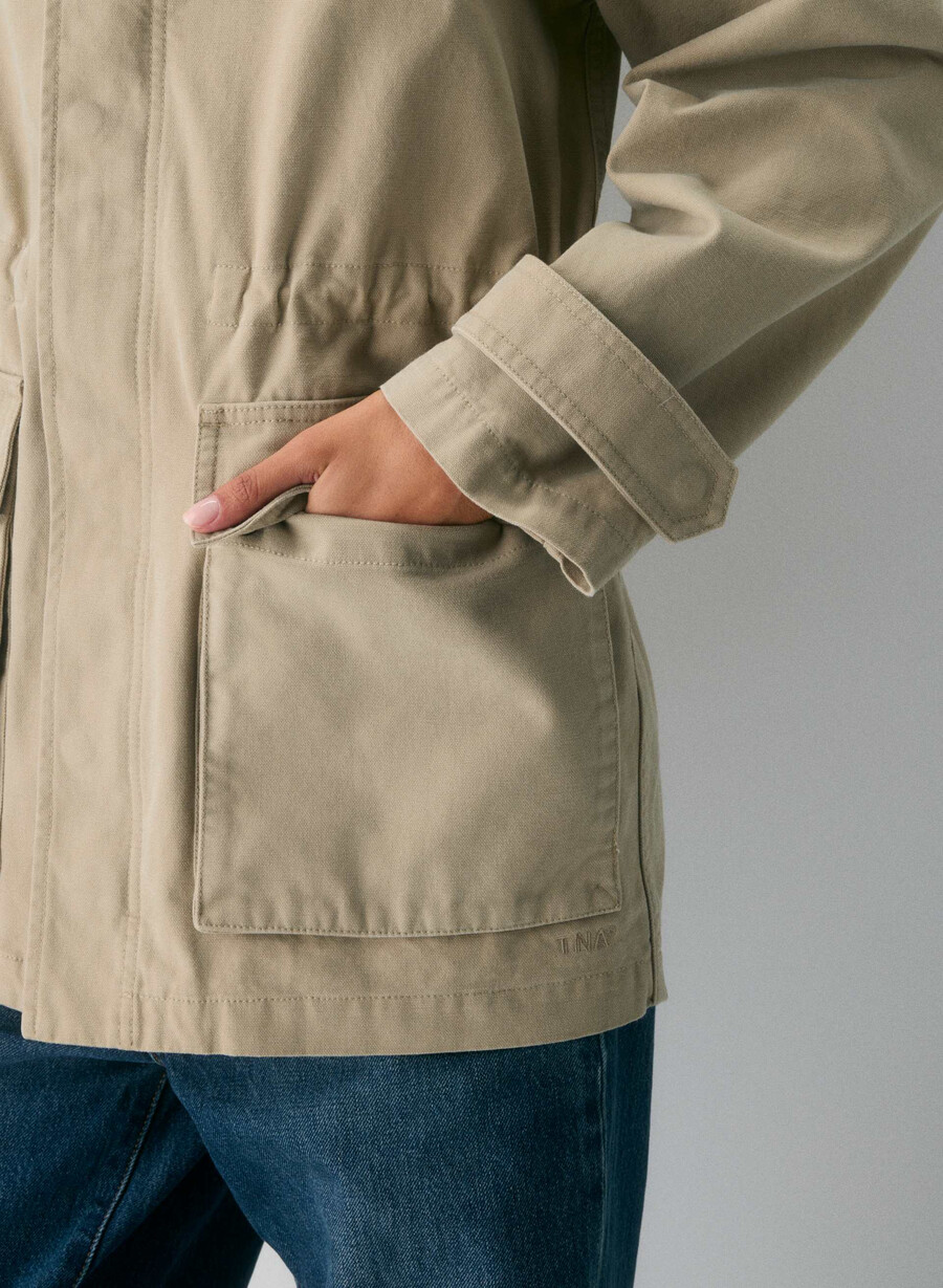 jachetă jasper tan khaki