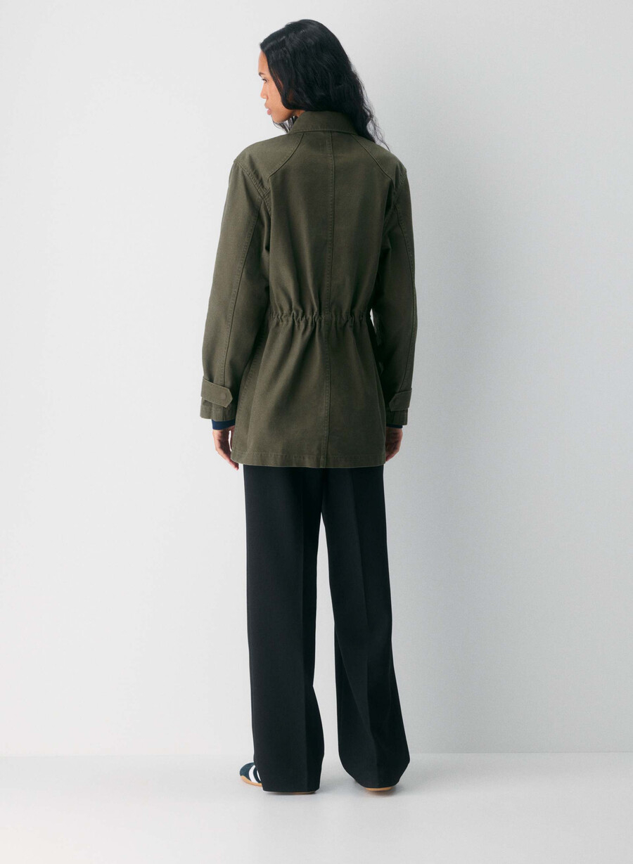 jachetă jasper field vintage tan kaki