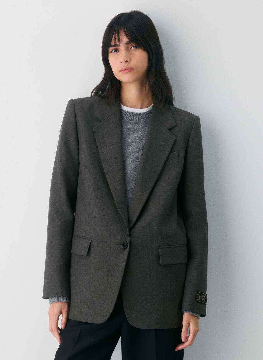 blazer generation heather charcoal