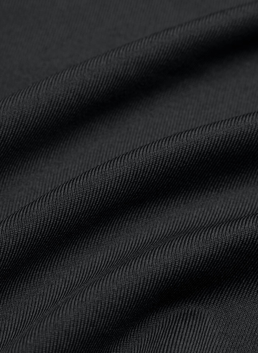 bluză original contour lyric mockneck negru