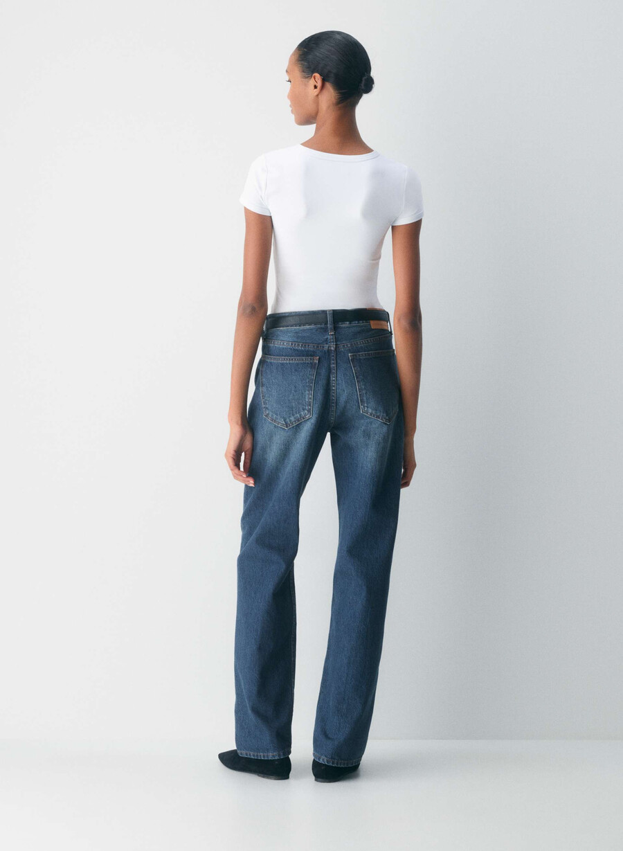 tricou original contour sophomore alb brillant