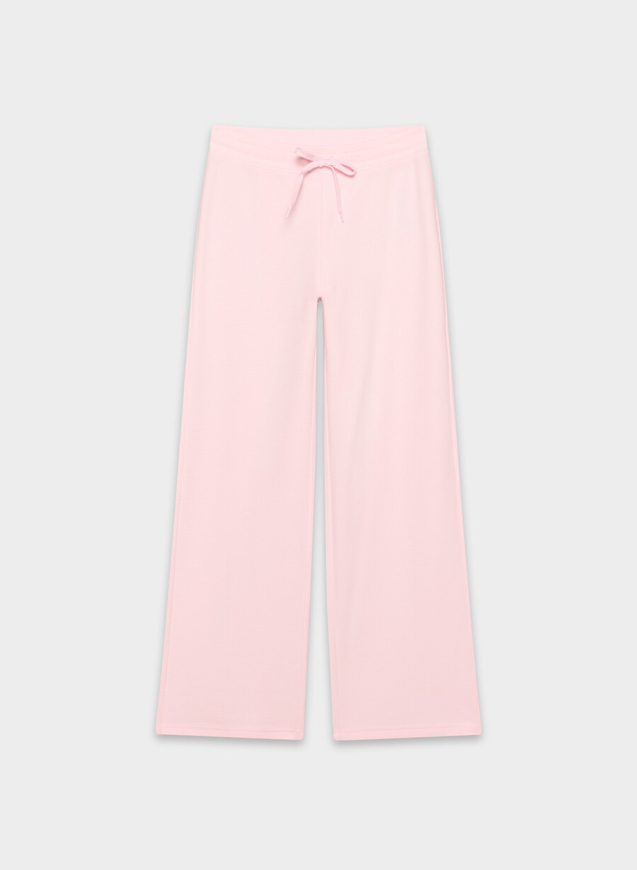 pantaloni wafflex marks villa pink
