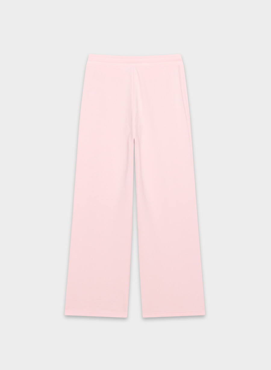 pantaloni wafflex marks villa pink