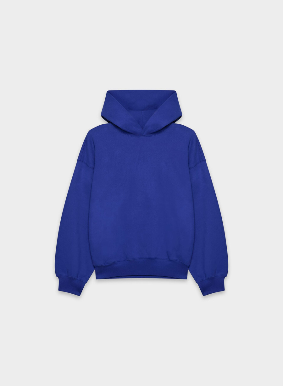 hanorac confortabil din fleece mega ablaze blue