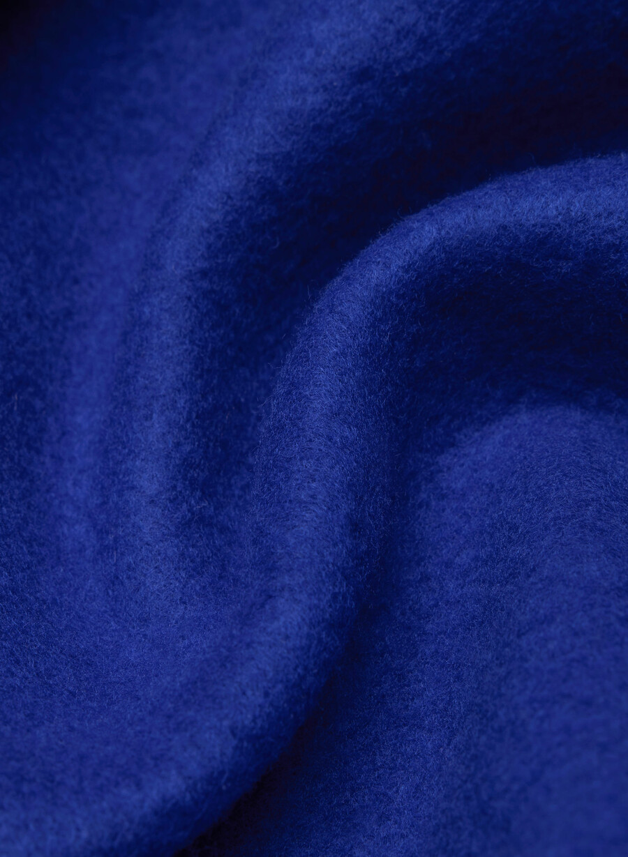 hanorac confortabil din fleece mega ablaze blue