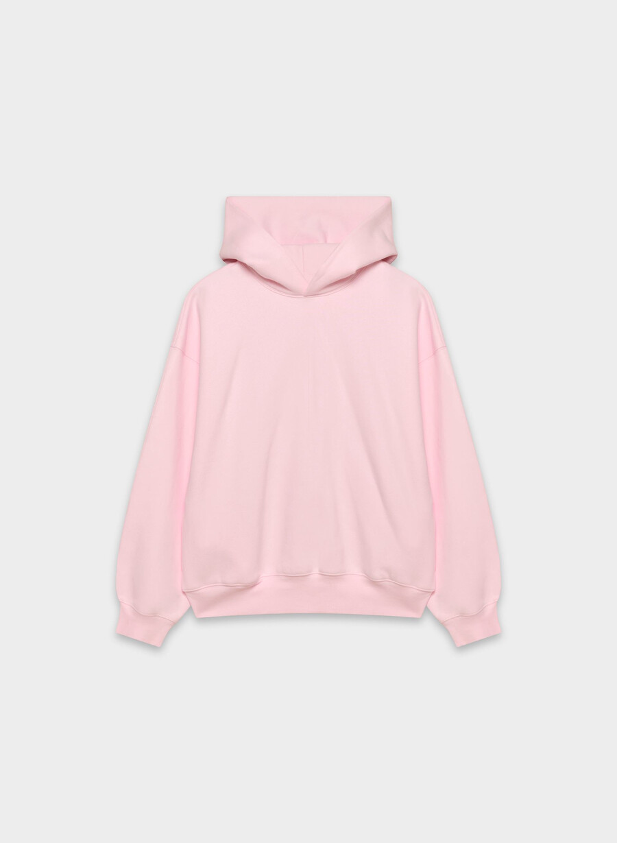 hanorac confortabil din fleece mega villa pink