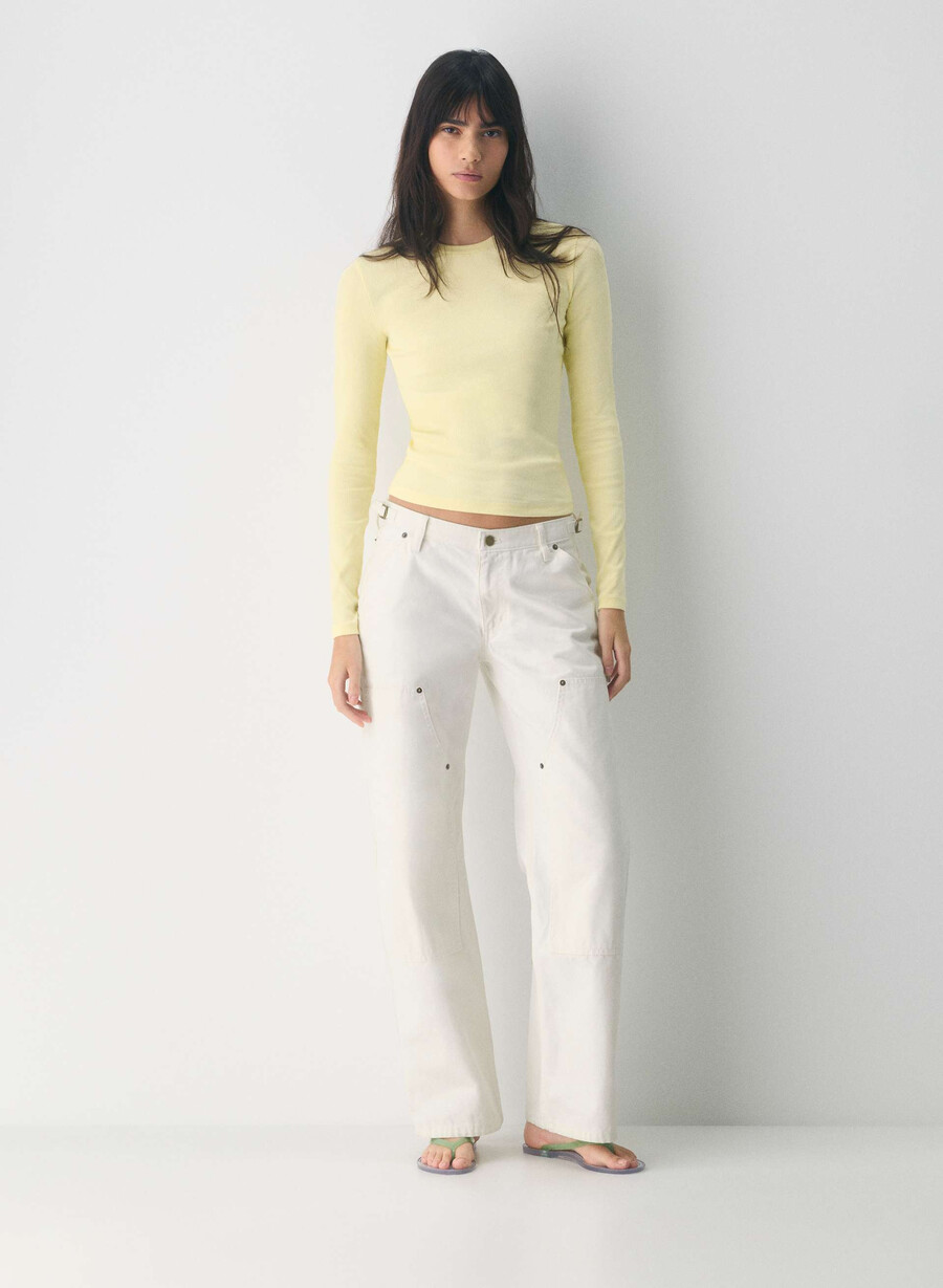 pantaloni york mesteacĂn deschis