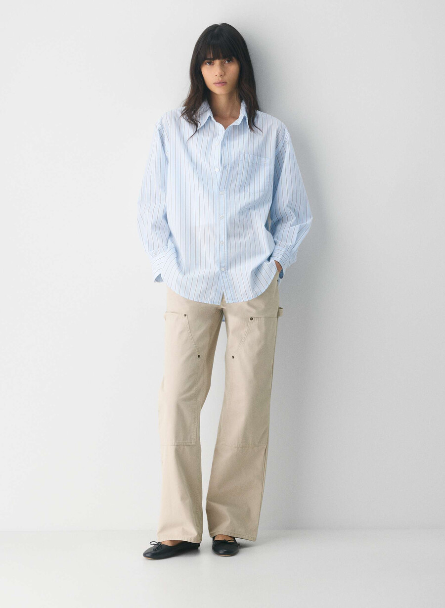 pantaloni york marcona bej