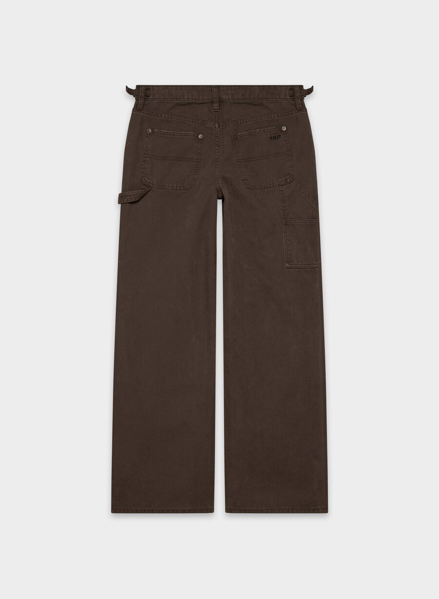 pantaloni york vntg rich mocha brn