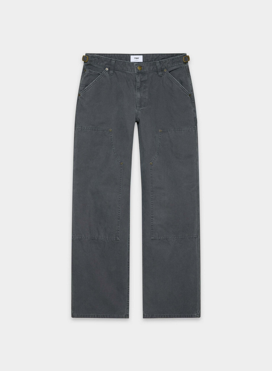 pantaloni york vintage carbon black