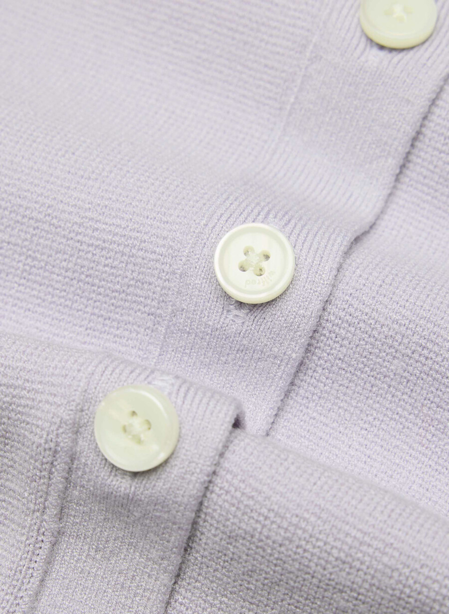 cardigan fără mâneci golightly - wonder yarn wildflore lilac