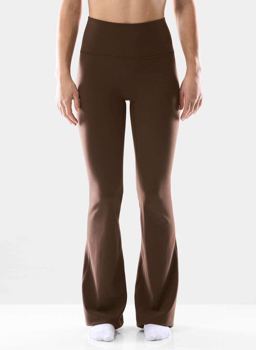 colanți butter cheeky infinite hi flare 32 maro mocha