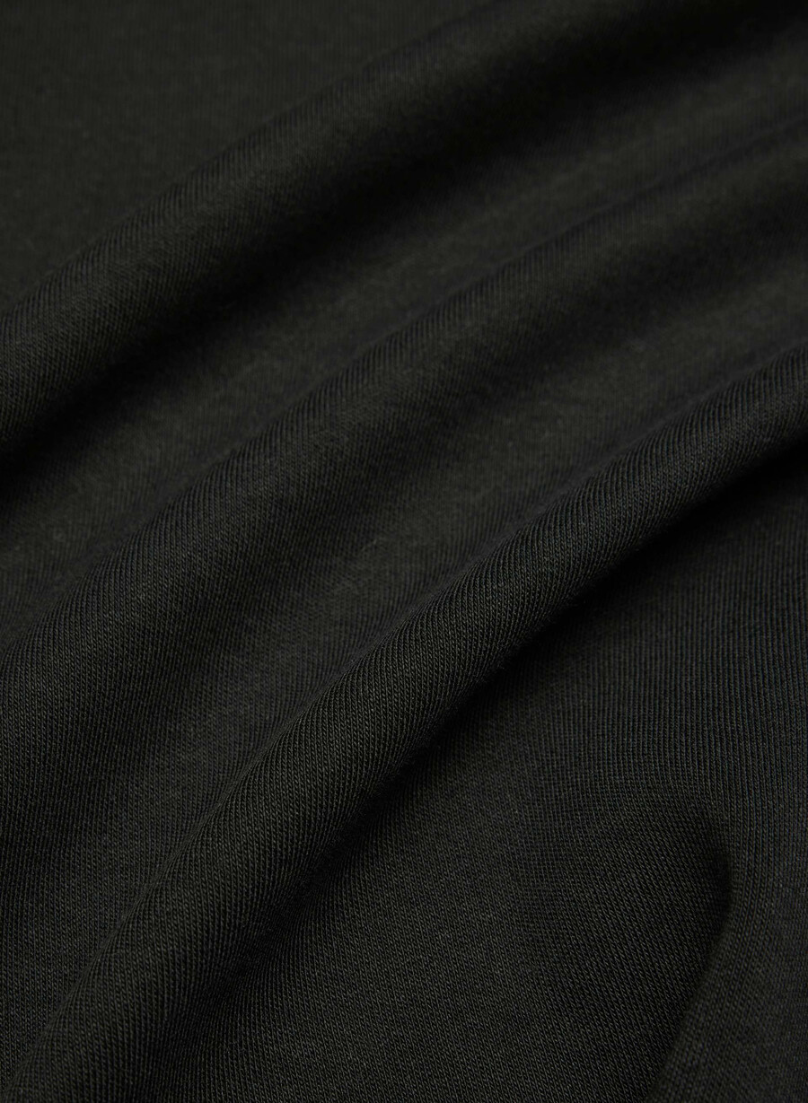 tricou interlock din bumbac barclay negru