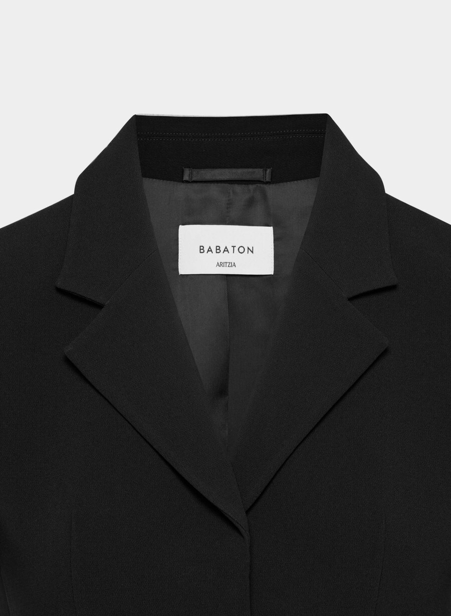 jachetă brynn - sway crepe negru