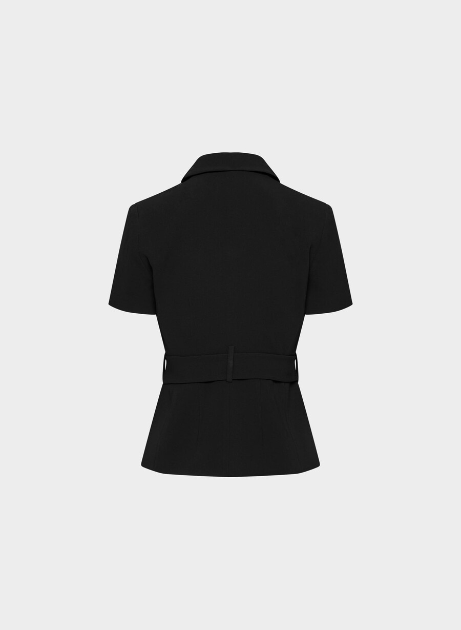 jachetă brynn - sway crepe negru