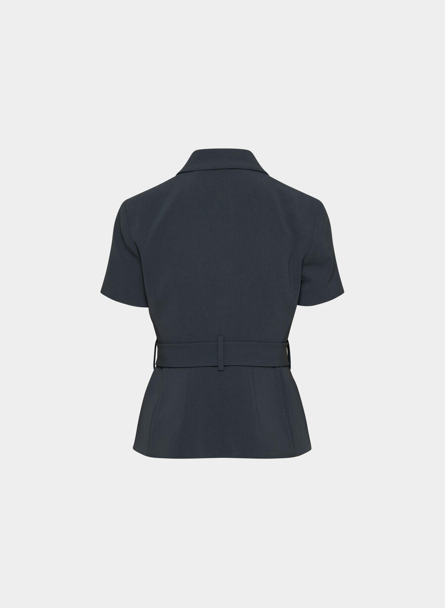 jachetă brynn - crepe sway bleumarin Închis
