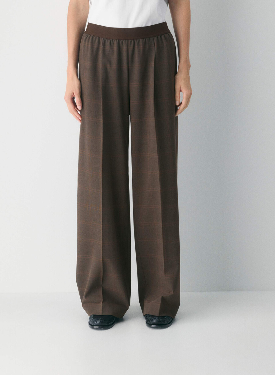 pantaloni partner - ressential light lmbrt chk r mc brblk