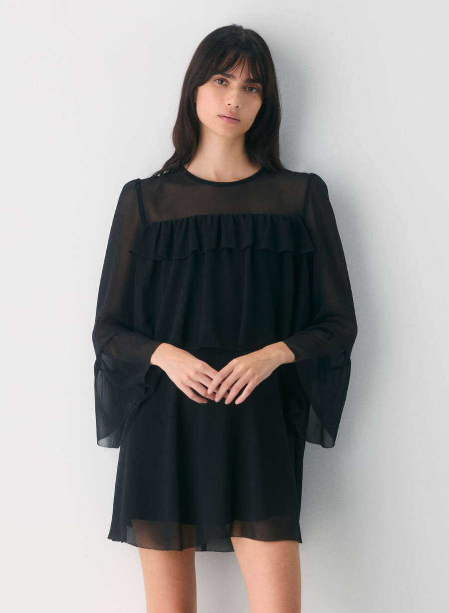 rochie de teatru neagrĂ