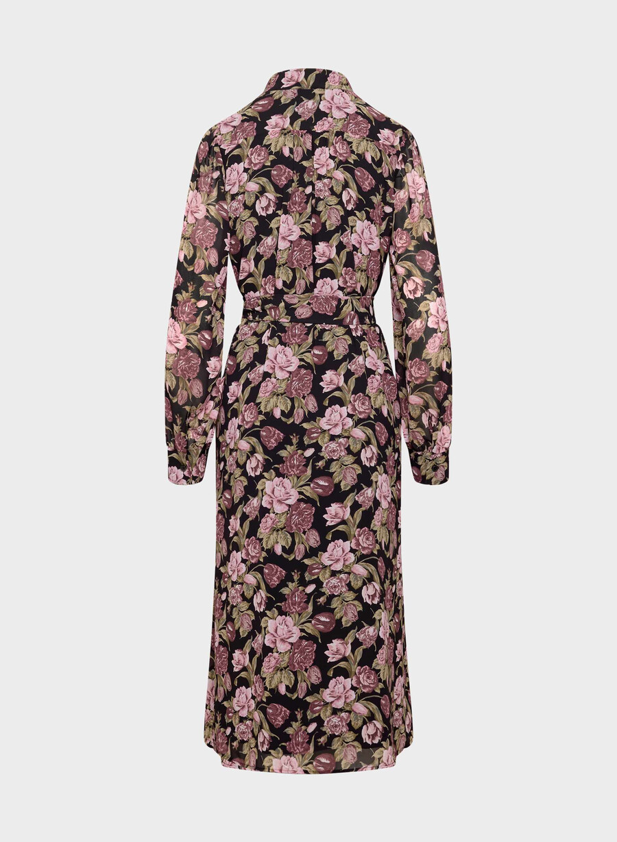 rochie broadway negru fructe de pĂdure ÎngheȚate