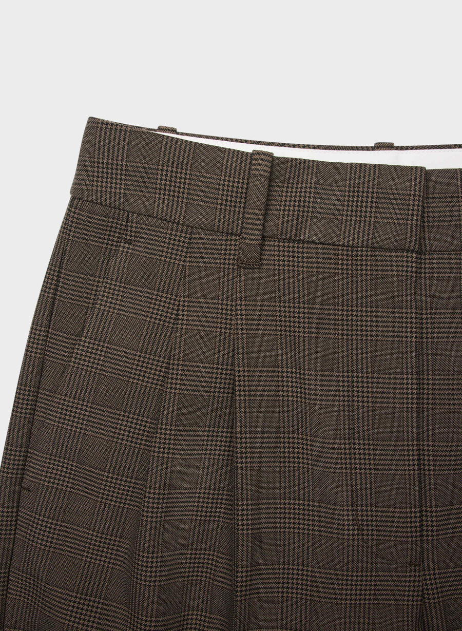 pantalonii fără efort - twill merle chk cl tph ch