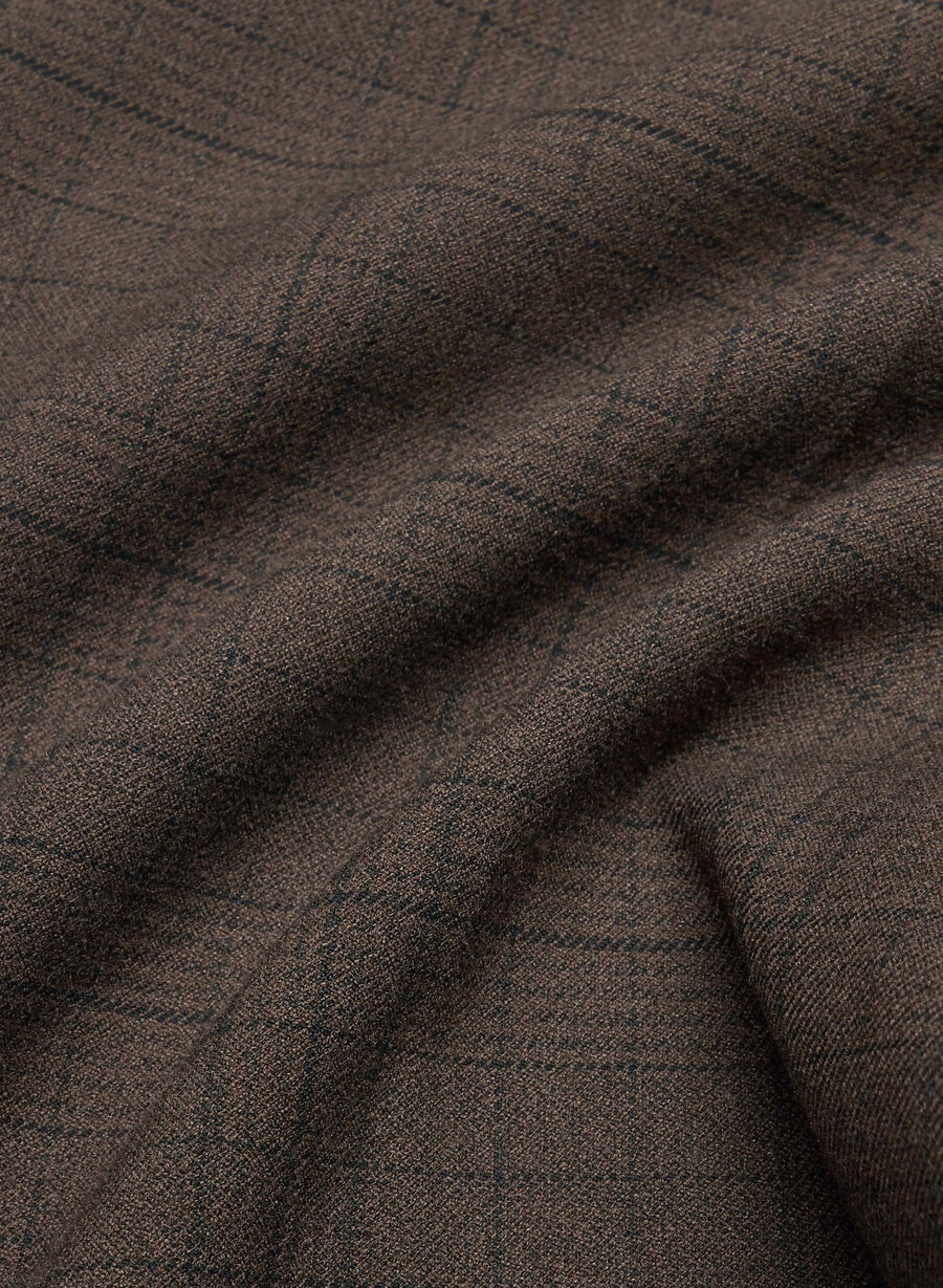 pantalonii limitless - twill sanford chk rm brblk