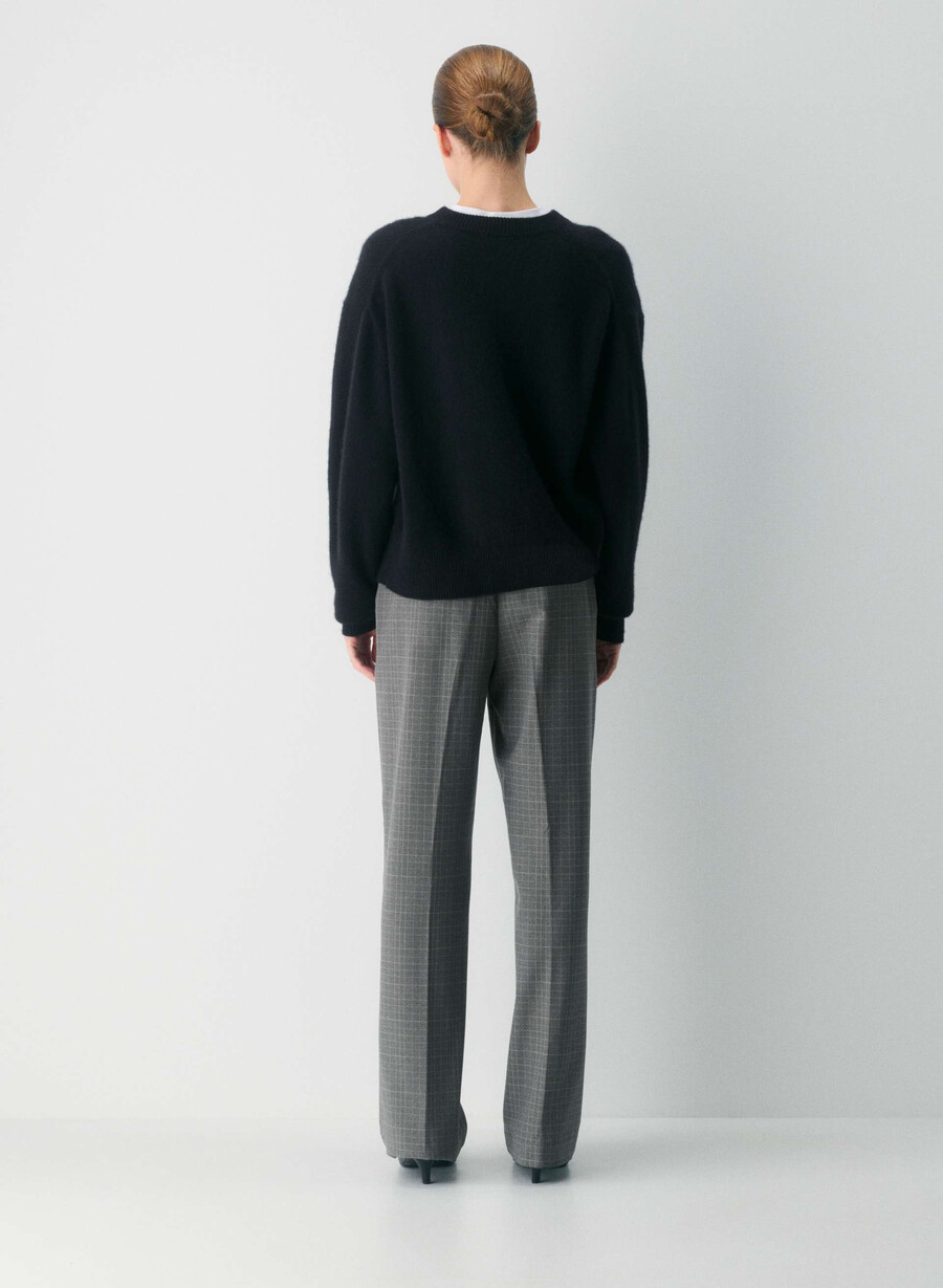 pantalonii limitless - twill sanford chk h chrn tp