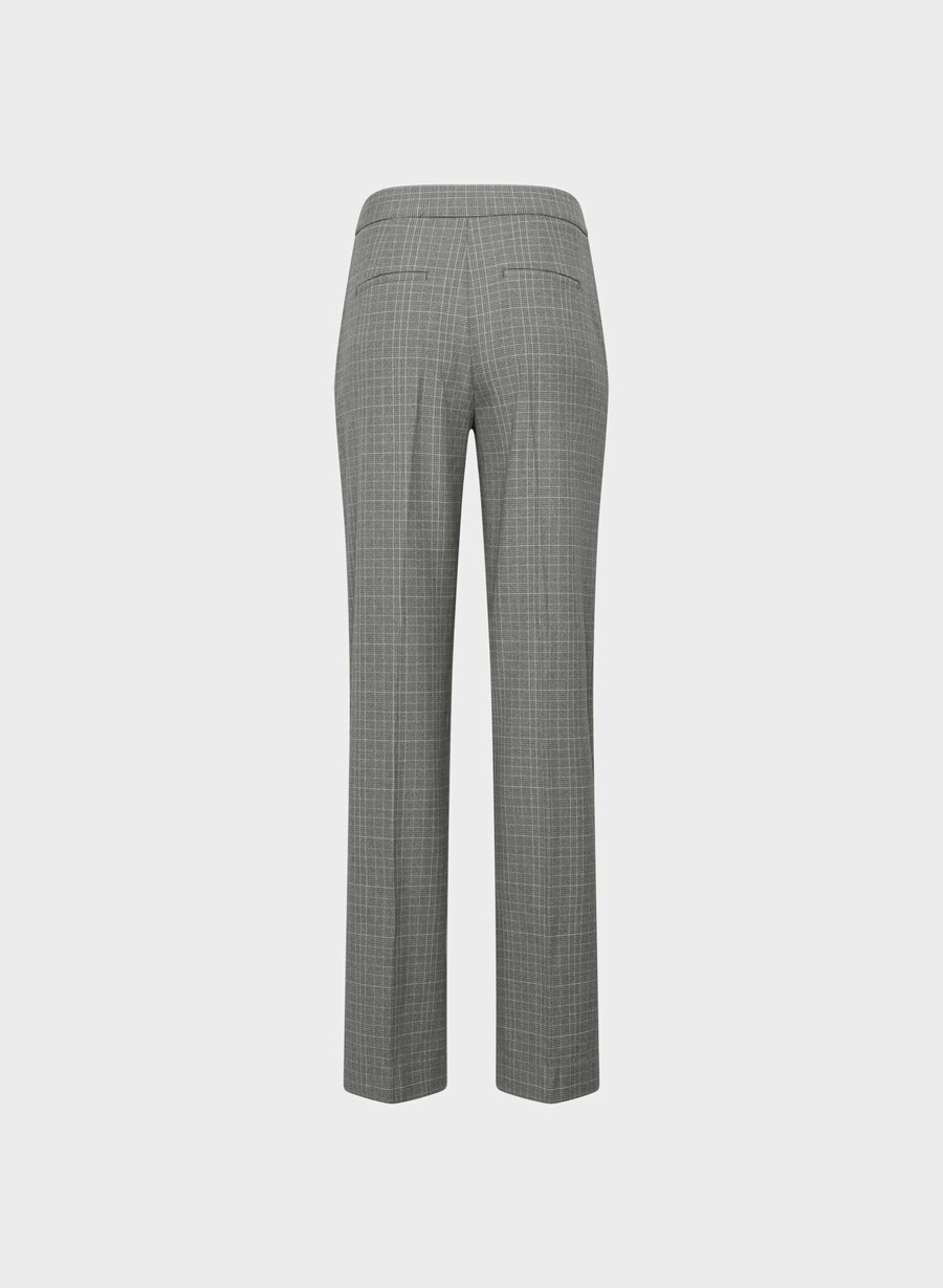 pantalonii limitless - twill sanford chk h chrn tp