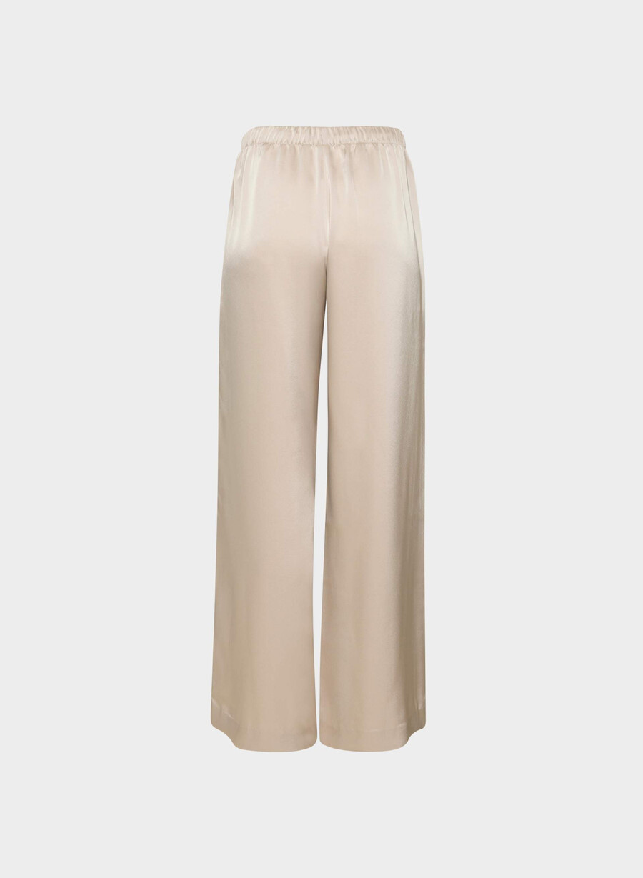pantalonii lodge - satin marcona beige