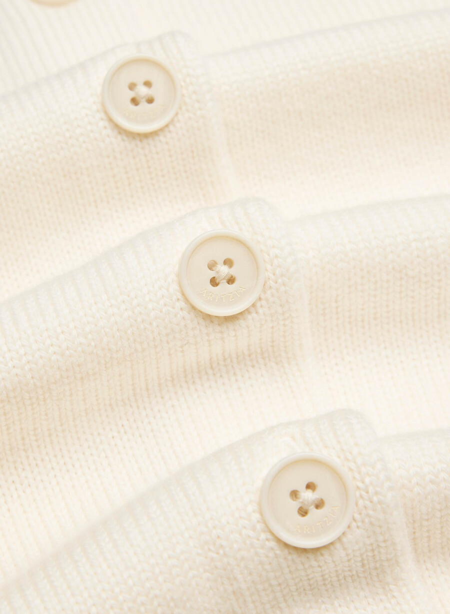 cardigan essential din lână merino negru