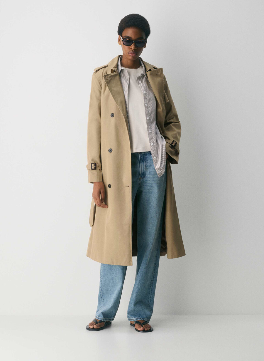 trench finch - city twill wicker tar