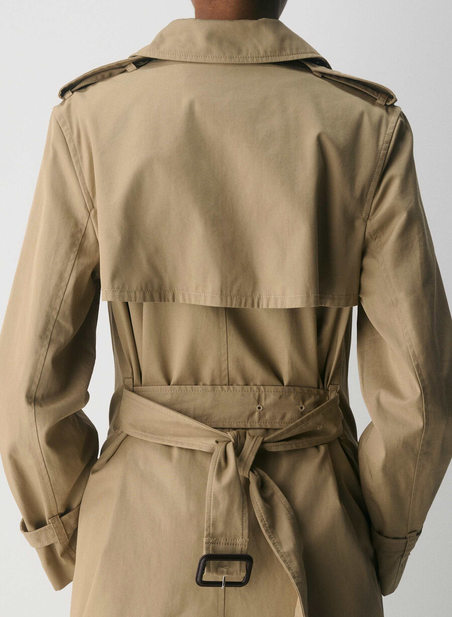 trench finch - city twill wicker tar
