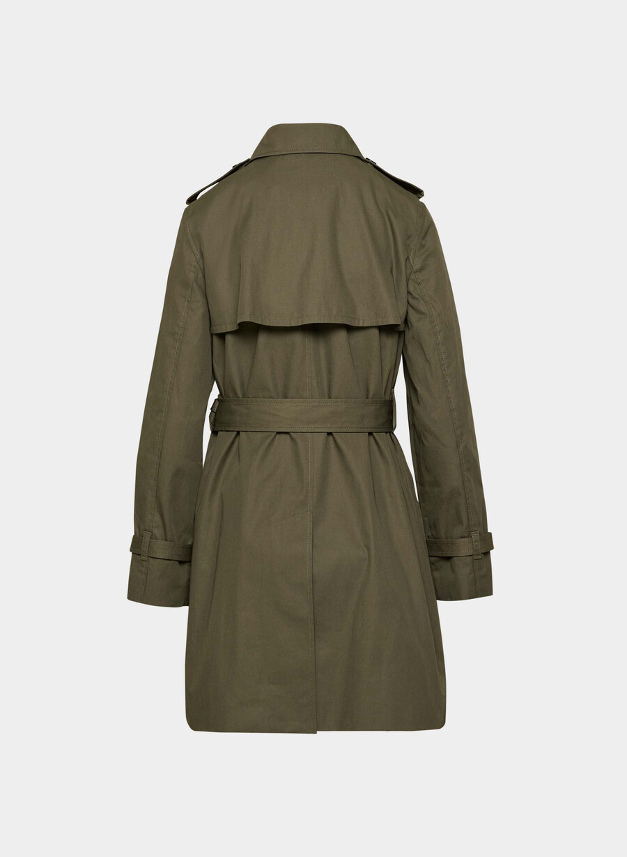 trench the finch mid - city twill atlas olive