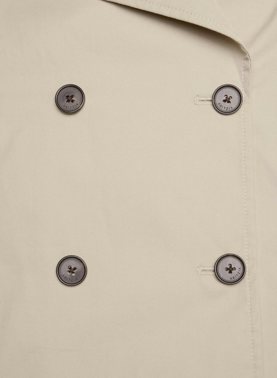 trench esquire - city twill marcona beige