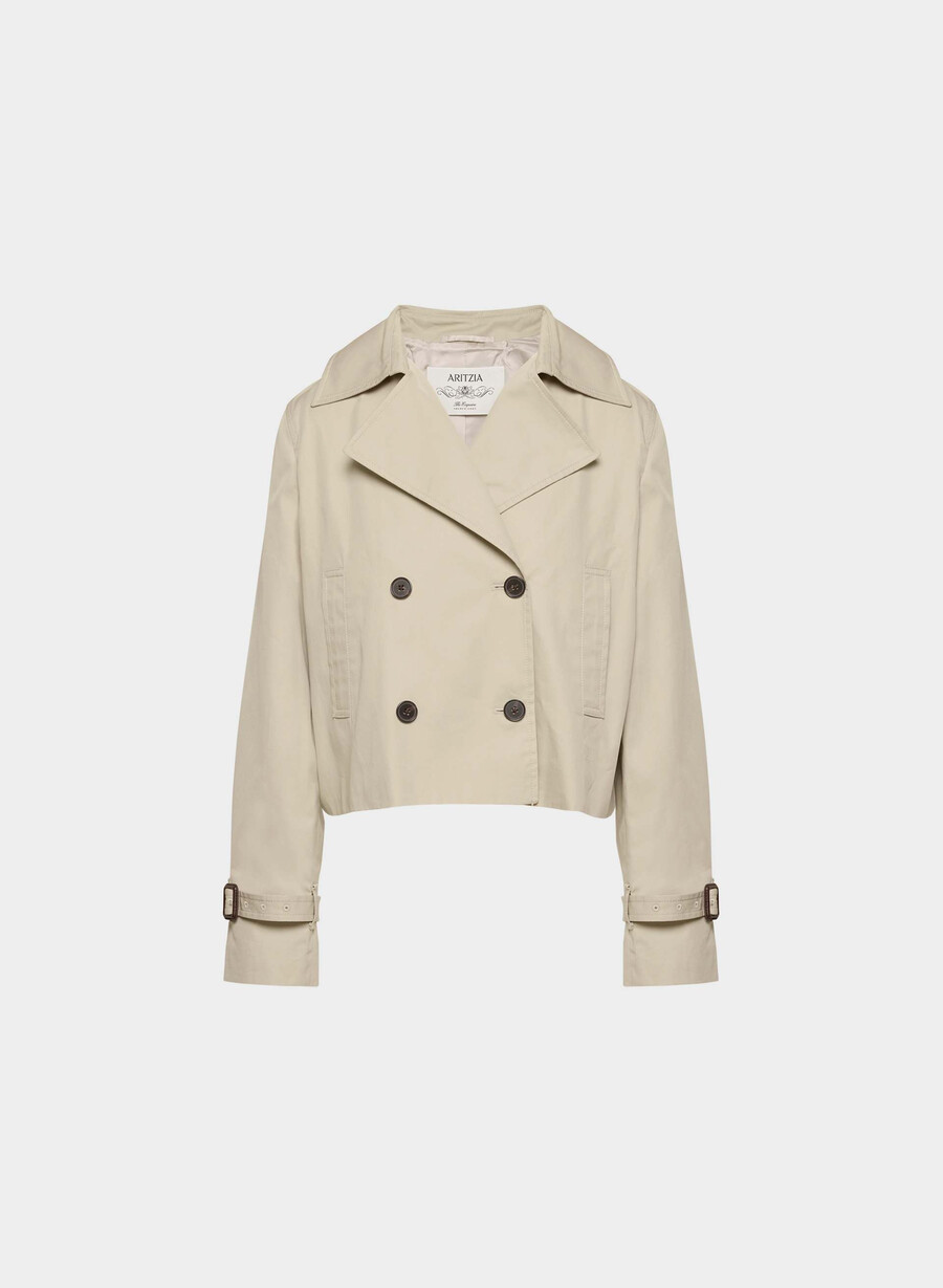 trench esquire - city twill marcona beige
