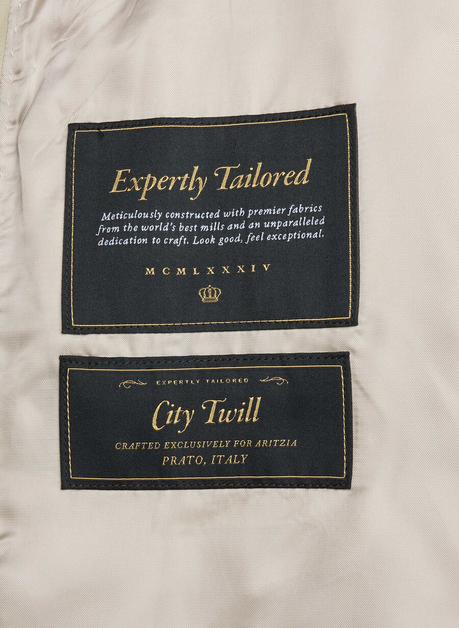 trench esquire - city twill marcona beige