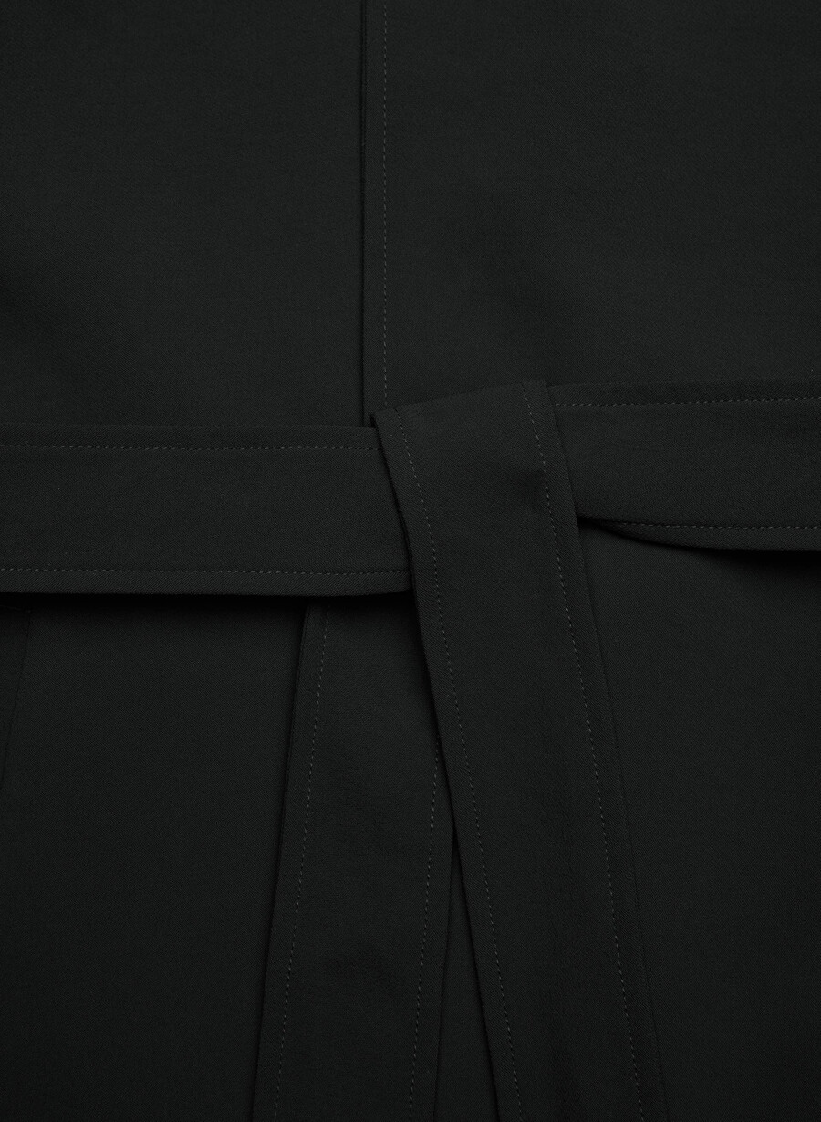 trench splendor - crepette negru