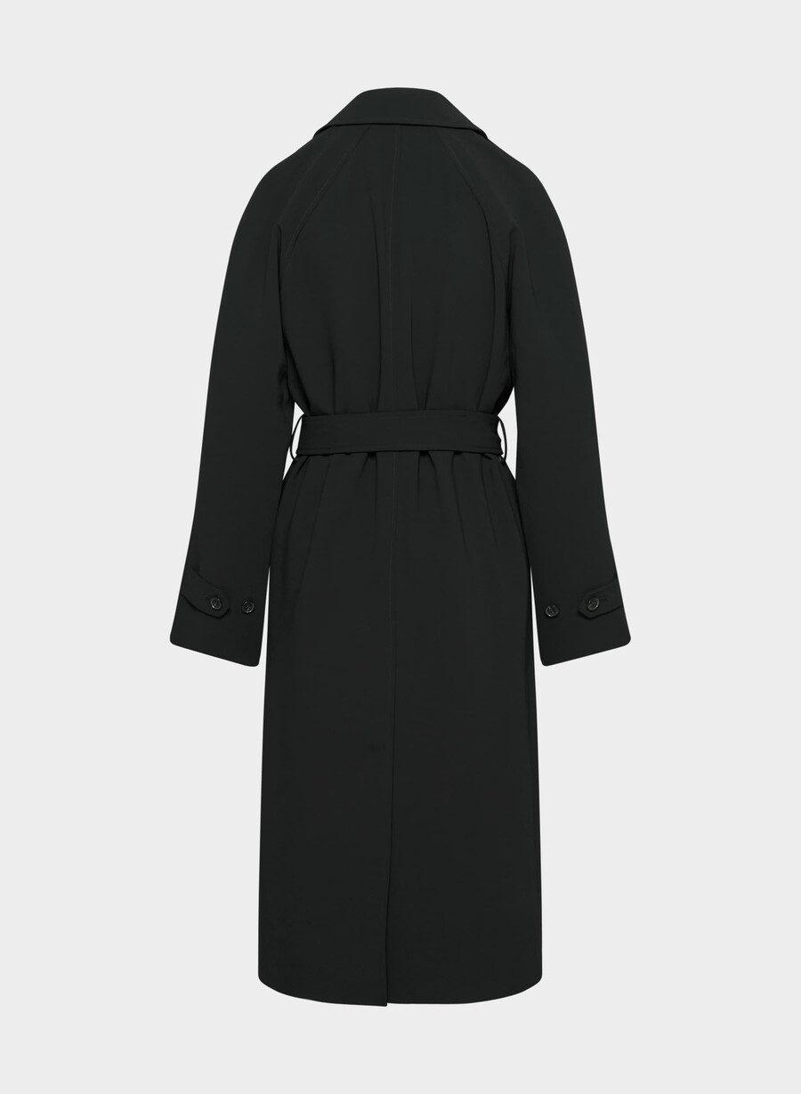 trench splendor - crepette negru