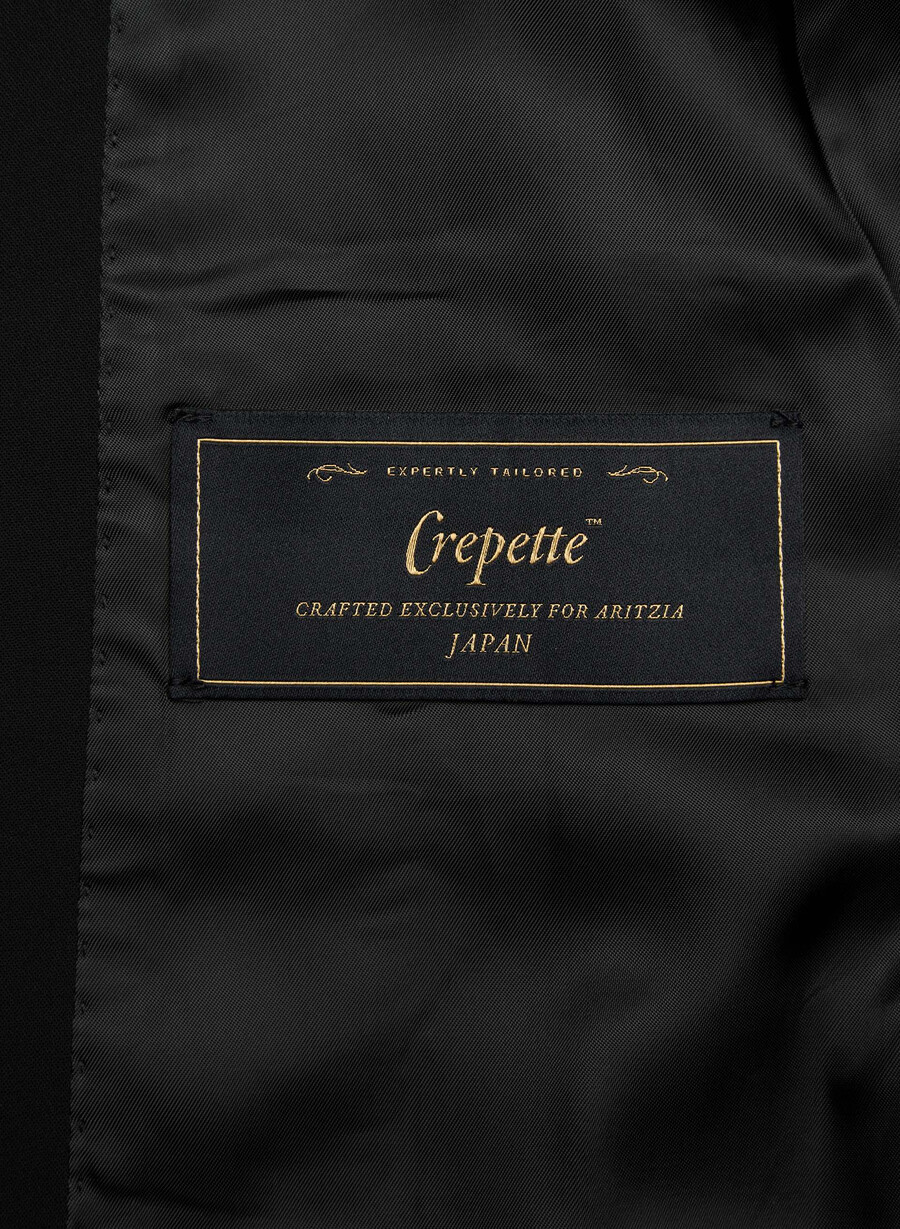 trench splendor - crepette negru