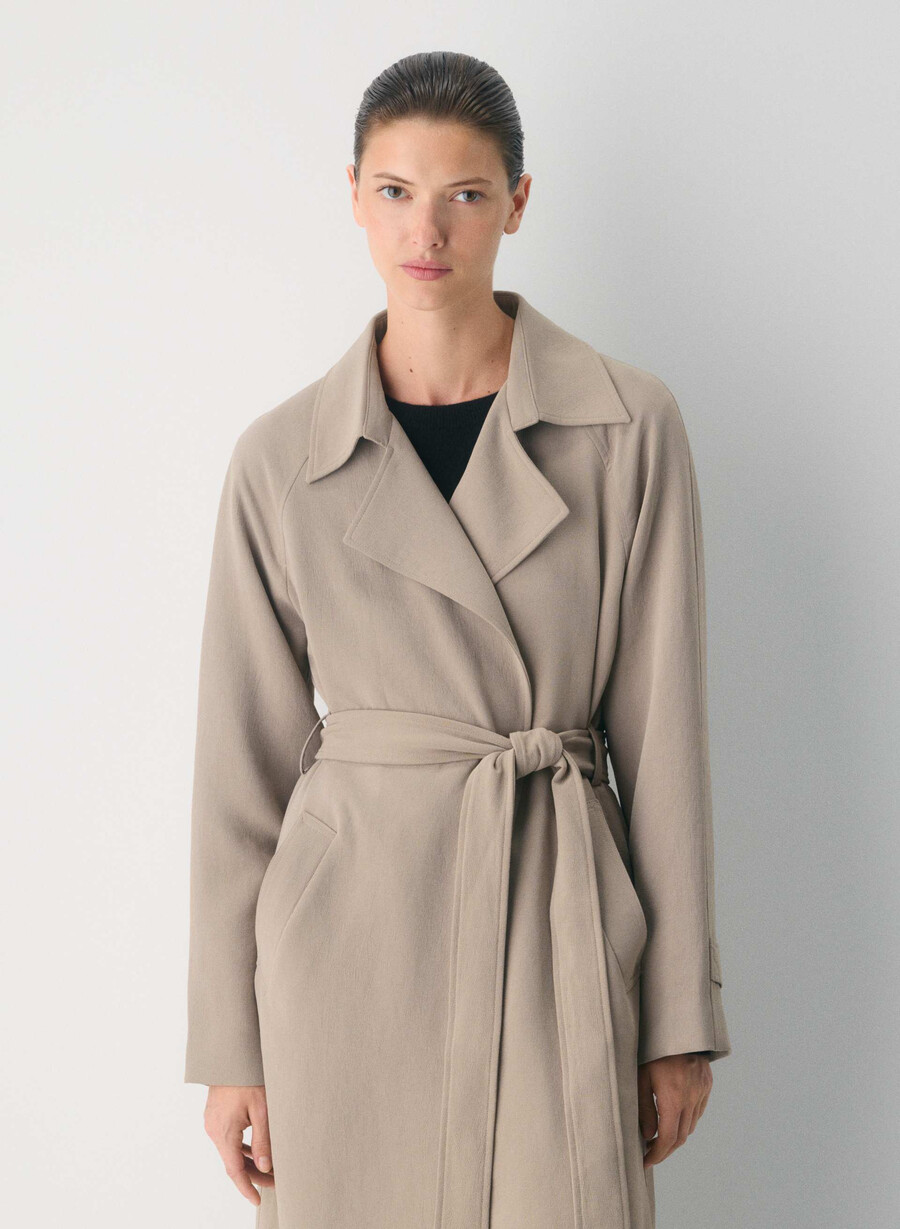 trench splendor - crepette nomad taupe