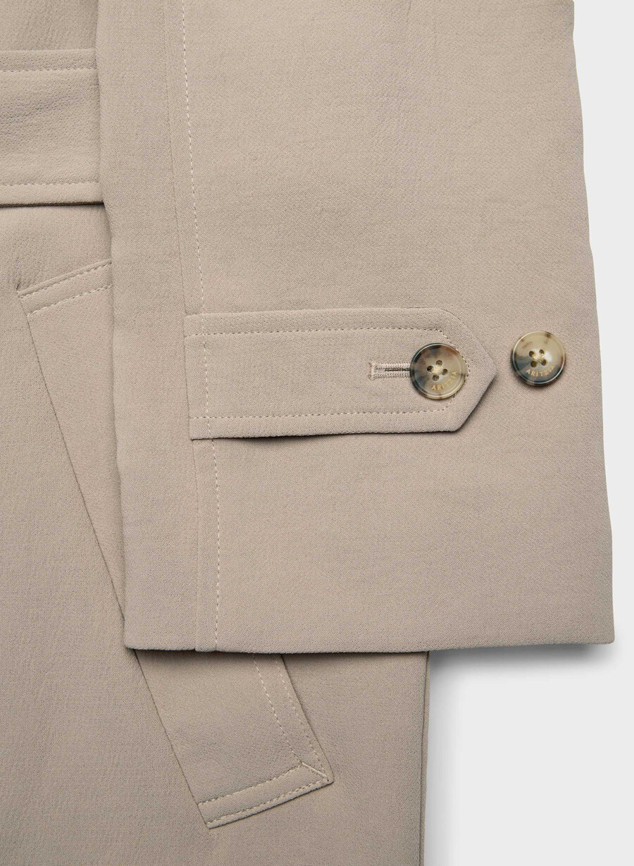 trench splendor - crepette nomad taupe