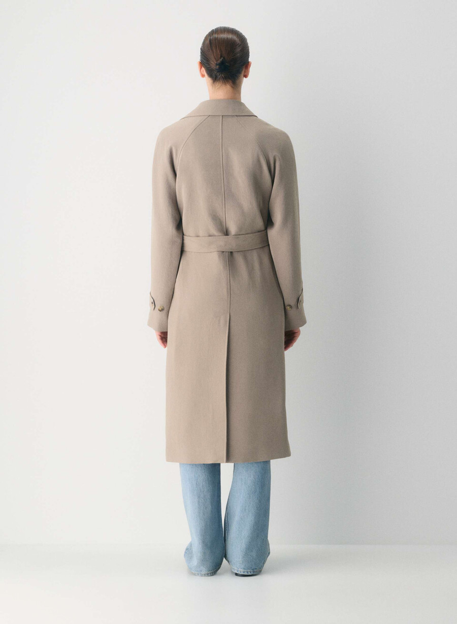 trench splendor - crepette nomad taupe