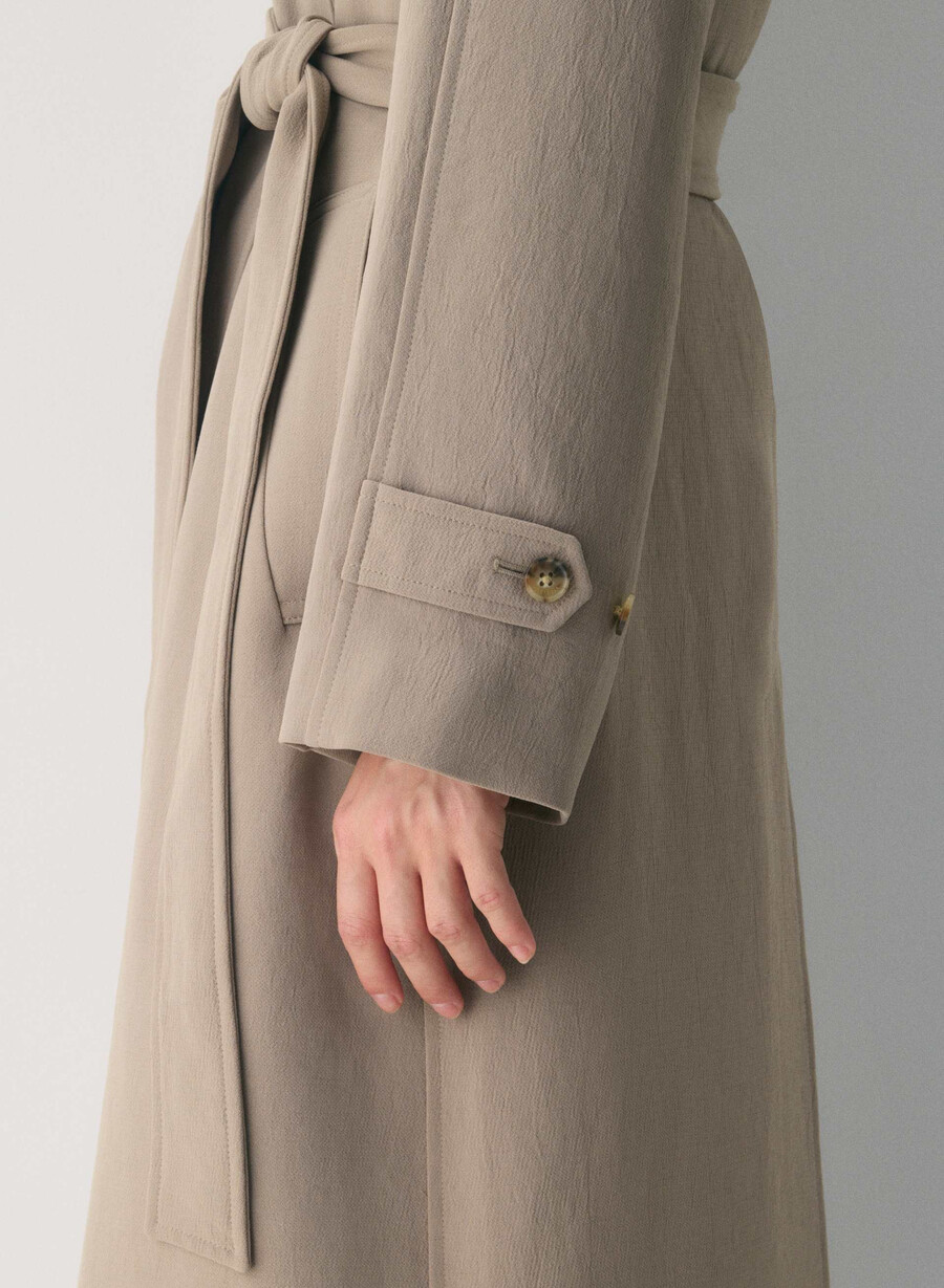trench splendor - crepette nomad taupe