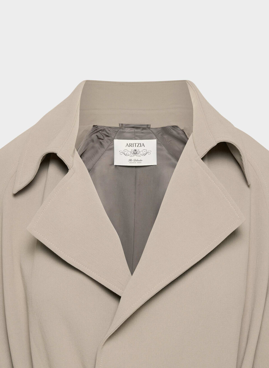 trench splendor - crepette nomad taupe