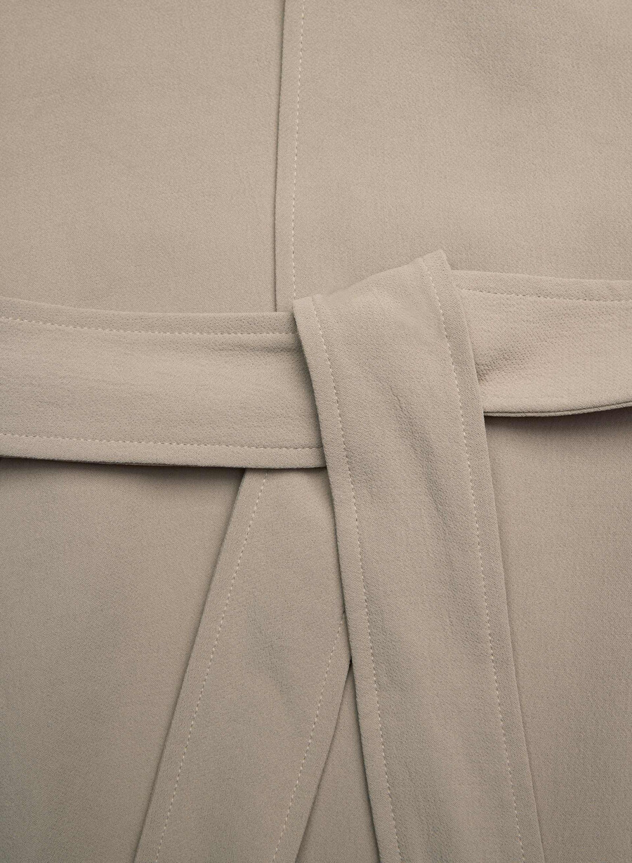 trench splendor - crepette nomad taupe