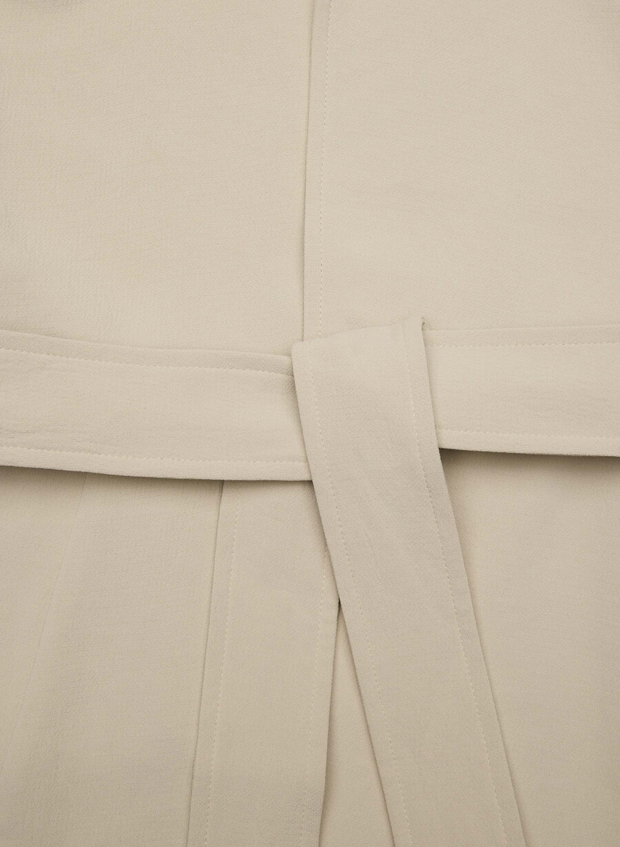 trench splendor - crepette marcona beige